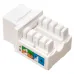 Модуль Keystone TERACOM PRO Cat.6 RJ-45 неэкранированный 110 IDC 90 градусов белый