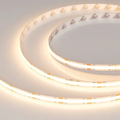 Лента светодиодная 11,5 Вт/м 24В IP65 2700K 544LED/м COB-X544-8-12mm CSP 5 м