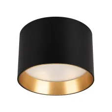 Светильник светодиодный SP-BISCOTTO-R120-12W Warm3300-MIX (BK-GD, 80 deg, 230V) (ARL, IP54 металл, 5 лет)