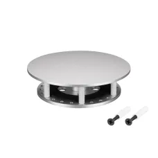 Крепление MOONLIGHT-BASE-ROUND-D25-S Silver, металл
