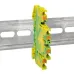 Клемма заземления двухуровневая Push-in 2.5 мм2 4 вывода EKF