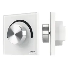 Панель SMART-P1-DIM-G-IN White (3V, Rotary, 2.4G) (, IP20 Пластик, 5 лет)