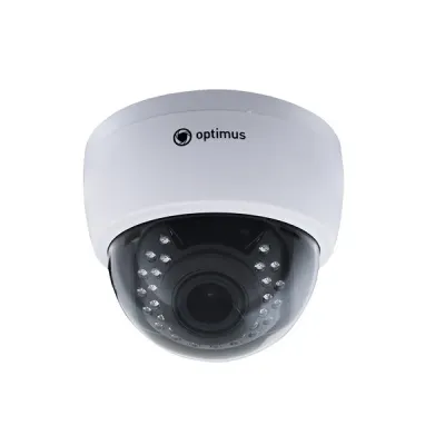 Видеокамера аналоговая 2Мп купольная  IP20 ИК-30м (2.8-12мм)