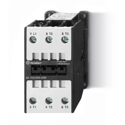 Контактор 3NO 24A (АС3 400В) 230В AС IP20