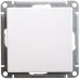 W59 AQUA 1-клавишный ПЕРЕКЛЮЧАТЕЛЬ. 10АХ. IP44. механизм. БЕЛЫЙ