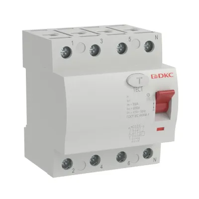 УЗО YON макс (YON max) 4P, 30mA, 50A, type A