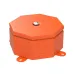 Коробка металлическая огнестойкая Октагон 70-0101-FR6.0-8 Е15-Е120 RAL2004 130х130х63 (9 шт/кор)