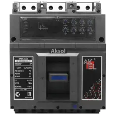 Выключатель автоматический в литом корпусе ВА57-AKSOL-70-1603ЭДМ1600-СТ 3P/1600A/ЭДМ/70кА