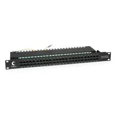 Патч-панель IDC 19' (1U), 50 портов RJ-45, Dual IDC (телефонная раскладка)