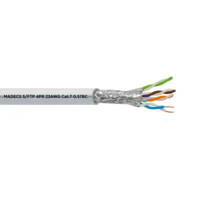 Витая пара S/FTP 4PR 23AWG Cat.7 PVC экранированная внутренняя(DCM Test Report) Польша