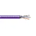 Витая пара F/UTP 4PR 23AWG Cat.6 LSZH(LSOH) экранированная с ограниченным выделением дыма(DCM Test Report) Польша