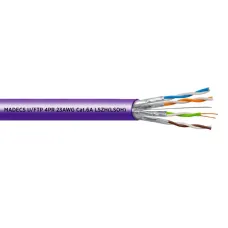 Витая пара U/FTP 4PR 23AWG Cat.6А LSZH(LSOH) экранированная с ограниченным выделением дыма(DCM Test Report) Польша