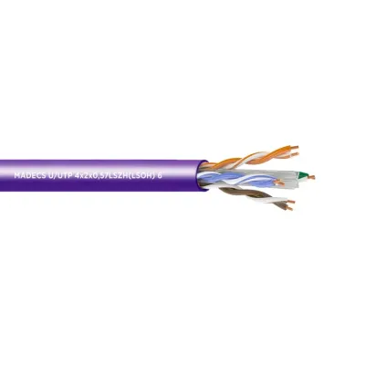 Кабель витая пара U/UTP 4PR 23AWG Cat.6 LSZH(LSOH) неэкранированная с ограниченным выдел(DCM Test Report) Польша
