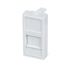 Вставка 45x22,5 (Mosaic) для 1 модуля формата Keystone Jack