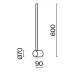Светильник настенный (бра) Light stick 3000К 7Вт MOD237WL-L6BS3K