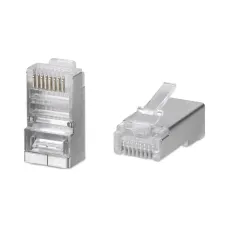 Коннектор RJ-45 под витую пару быстрой установки кат.6 экранированный