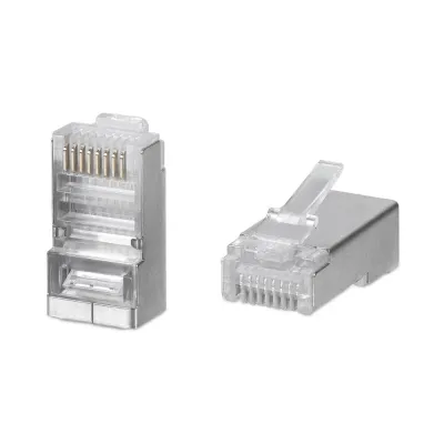 Коннектор RJ-45 под витую пару, быстрой установки,кат.5e экранированный