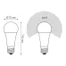 Лампа Gauss Elementary A70 35W 2790lm 6500K E27 LED 1/10/50