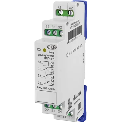 Реле промежуточное МРП-3-1 ACDC230В УХЛ2