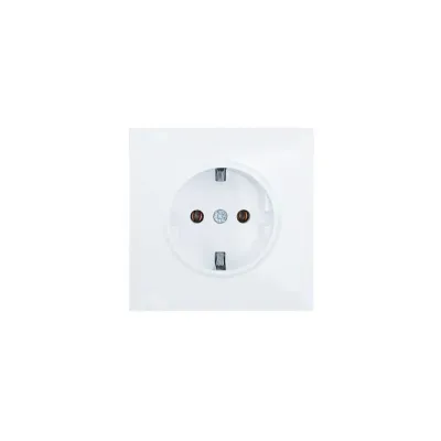 ZIMA Розетка с заземлением, 16 А, механизм, белая Lezard 704-0288-122BQC