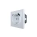 ZIMA Розетка с заземлением (16 А) + TC + USB ,механизм, белая Lezard 704-0288-181TC