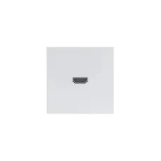 ZIMA Розетка HDMI, механизм, белая Lezard 704-0288-203
