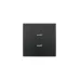 ZIMA Розетка с 2-ая USB, механизм, черный бархат Lezard 704-4288-192