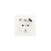 ZIMA Розетка с заземлением (16 А) + TC + USB ,механизм, слоновая кость Lezard 704-9088-181TC