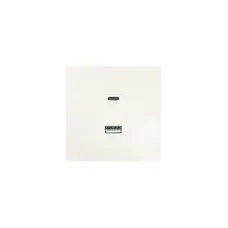 ZIMA Розетка TC+ USB, механизм, слоновая кость Lezard 704-9088-192TC