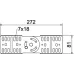 Соединитель, шарнирный, L=272, сталь, FT (RGV 85 FT)