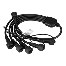 Коннектор питания ARD-CLASSIC-SYNC-RGB Black (230V, 5 ports) (ARDCL, Закрытый)