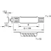 Переходник/концевик B=150 мм, h=60 мм, FT (RWEB 615 DD)