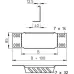 Переходник/концевик B=100 мм, h=85 мм, FT (RWEB 810 DD)
