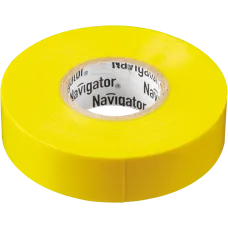 Изолента Navigator 71 231 NIT-B15-10/Y жёлтая