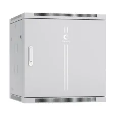 Шкаф телекоммуникационный настенный разобранный 19дюйм 12U 600x450x635mm (ШхГхВ) дверь металл, цвет серый (RAL 7035)