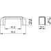 Адаптер для ввода канала 70х22 в коробки PDD-N и 6-мод. коробку &quotBrava&quot