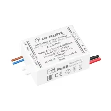 Блок питания ARPJ-SP-42100-PFC-TRIAC-MINI (4W, 21-42V, 100mA) (IP65 Пластик, 5 лет)