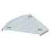 Крышка угловой секции 45°, B=100 мм, FS (DFB 45 100 FS)