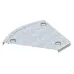 Крышка угловой секции 45°, B=200 мм, FS (DFB 45 200 FS) Крышка угловой секции 45°, B=200 мм, FS (DFB 45 200 FS)