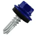 Саморез по металлу Daxmer 5,5х25 RAL 5002 (250) сверло №3