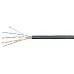 Витая пара U/UTP Cat 5e 4 пары 24 AWG solid OUT PE-UV 100м