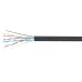 Витая пара F/UTP Cat 5e 4 пары 24 AWG solid OUT(+75 C - -40 C) с тросом 305м
