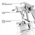 Краскопульт пневматический P.I.T. PSG1000-A (43PSI, сопло 1,4мм, бак 1л, краска 190мл/мин, 280л/мин)