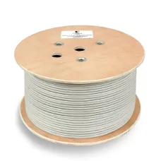 Витая пара SF/UTP Cat5e 4 пары solid серый 305м