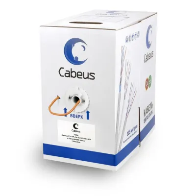 Витая пара F/UTP Cat 5e 4 пары 24 AWG solid LSZH нг(А)-HF 305м