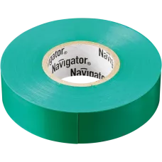 Изолента Navigator 71 106 NIT-B15-20/G зелёная
