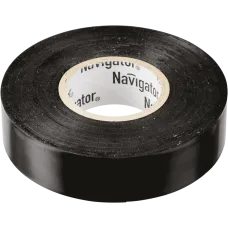 Изолента Navigator 71 110 NIT-A19-20/BL чёрная