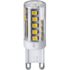Лампа светодиодная LED 3вт 230в G9 тепло-белый капсульная