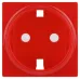 Накладка для розетки ЭРА Серия 12 12-6301-23 на 12-2101, 12-2102, 14-2101, 14-2102 сменная, красный Накладка для розетки ЭРА Серия 12 12-6301-23 на 12-2101, 12-2102, 14-2101, 14-2102 сменная, красный