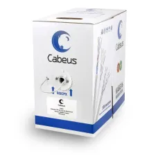 Витая пара F/UTP Cat 5e 4 пары 26 AWG patch PVC нг(А)-LS серый 305м